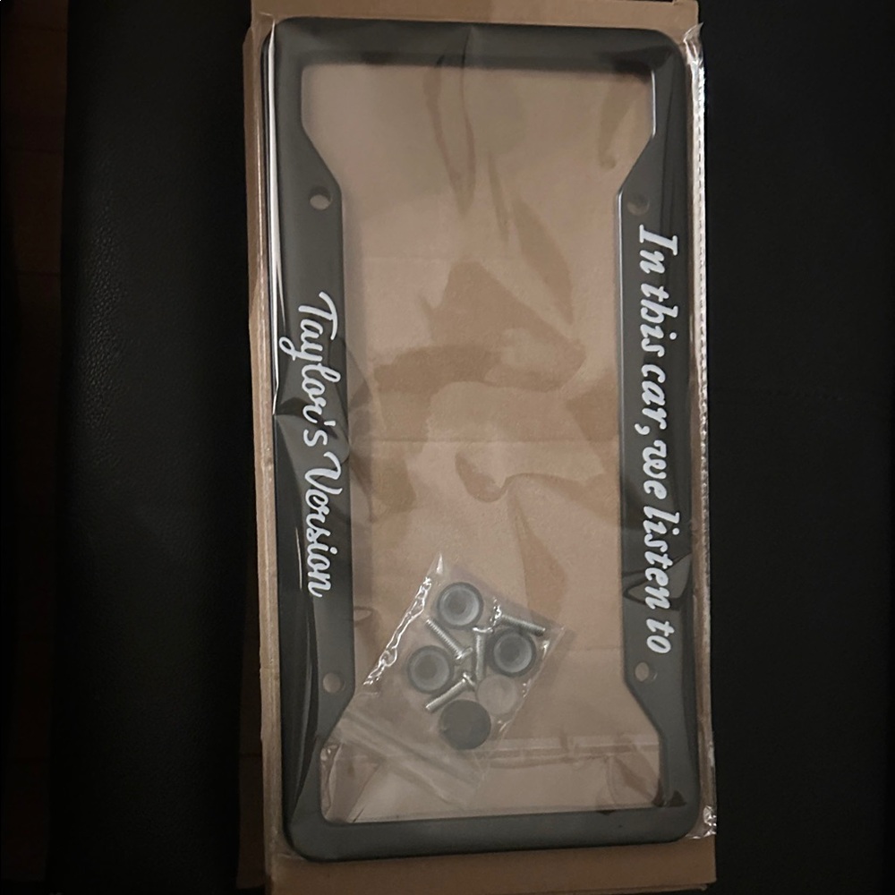 Taylor Swift License Plate Frame
